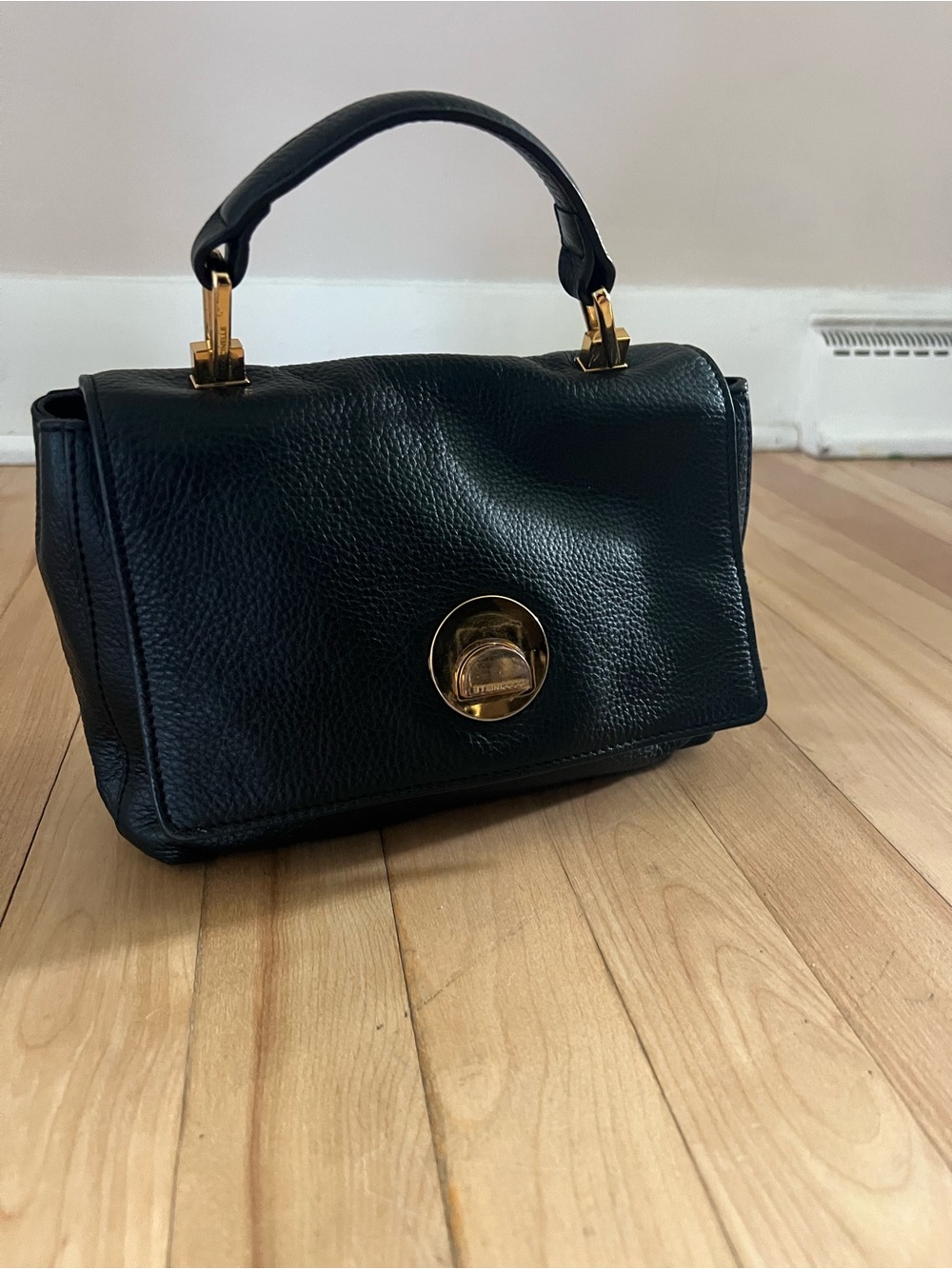 Coccinelle  Liya Mini black leather handbag